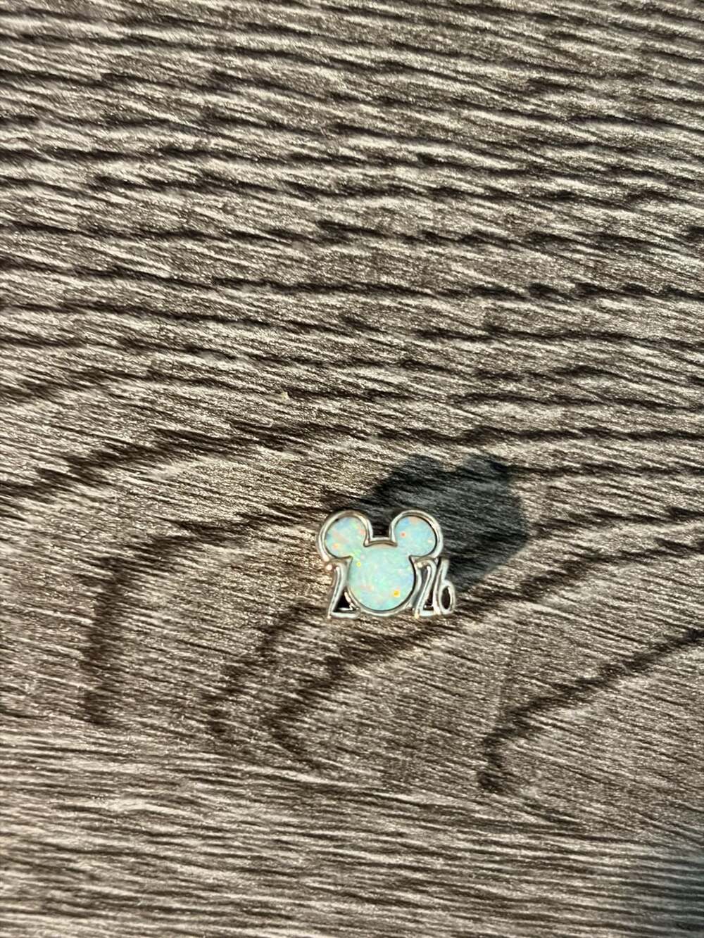 Pandora Disney Parks 2026 Mickey Mouse Lab-Created Opal & Castle Charm